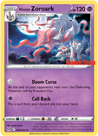 Hisuian Zoroark 076/196 - Holofoil Miscellaneous Cards & Products - Promo