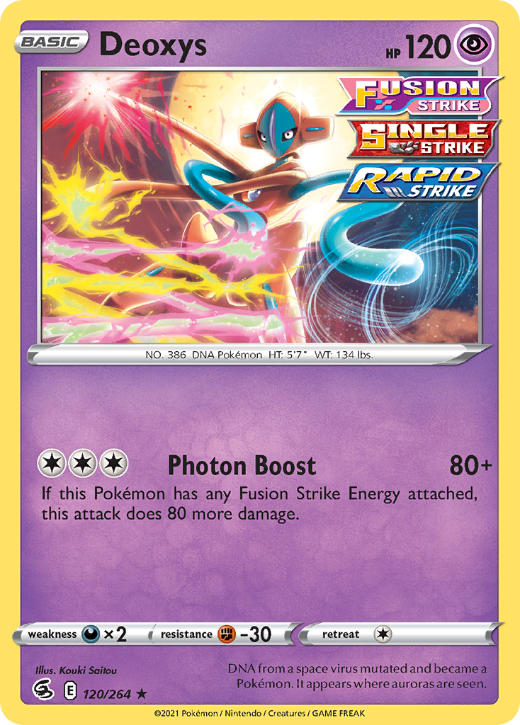Deoxys 120/264 Deck Exclusives - Rare
