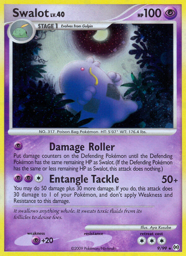 Swalot - 9/99 (DPPt Arceus)/099 Deck Exclusives - Rare
