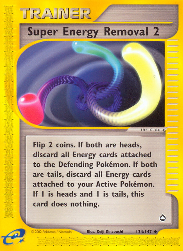 Super Energy Removal 2 134 Aquapolis - Uncommon