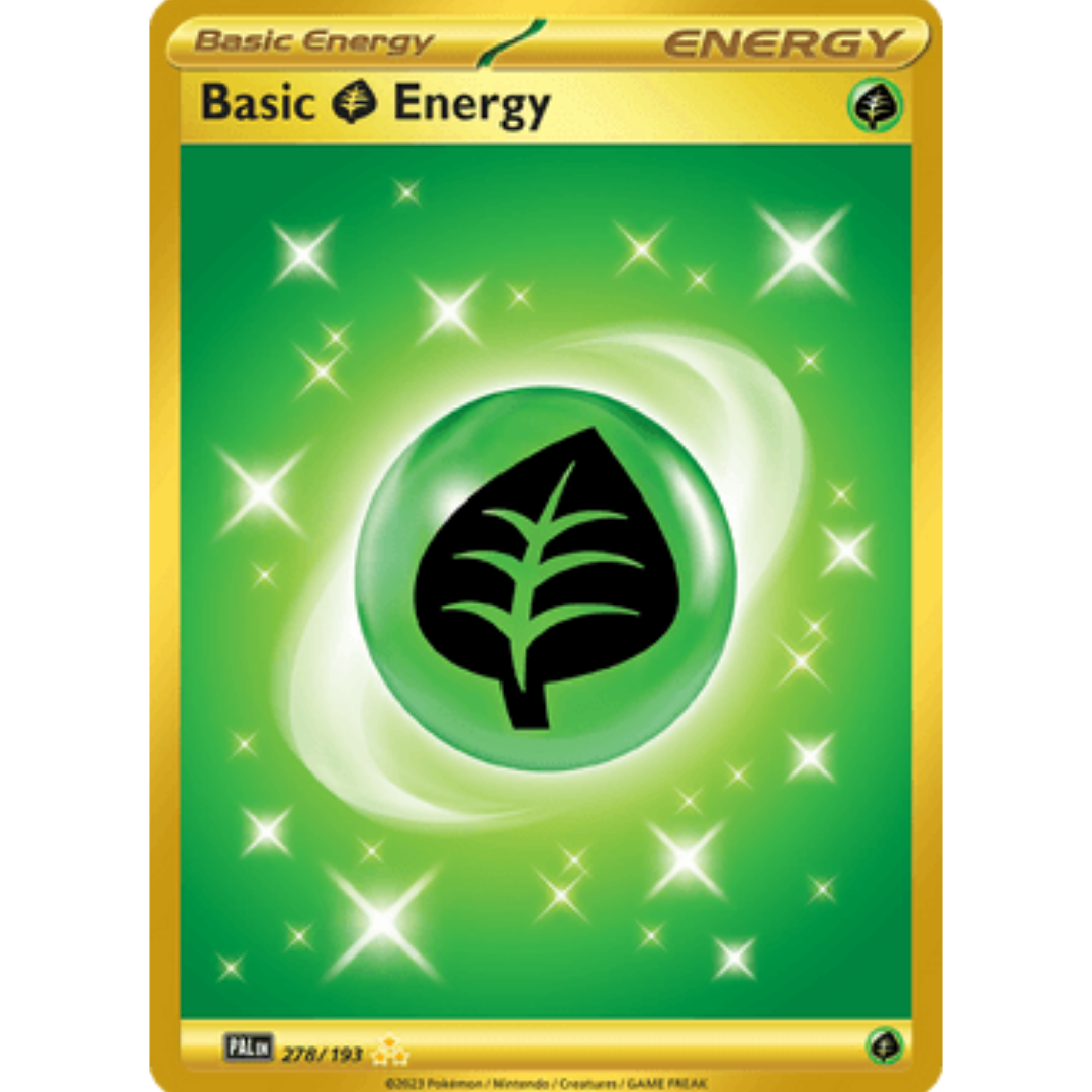 Basic Grass Energy 278/193 - Holofoil SV02 Paldea Evolved - Hyper Rare