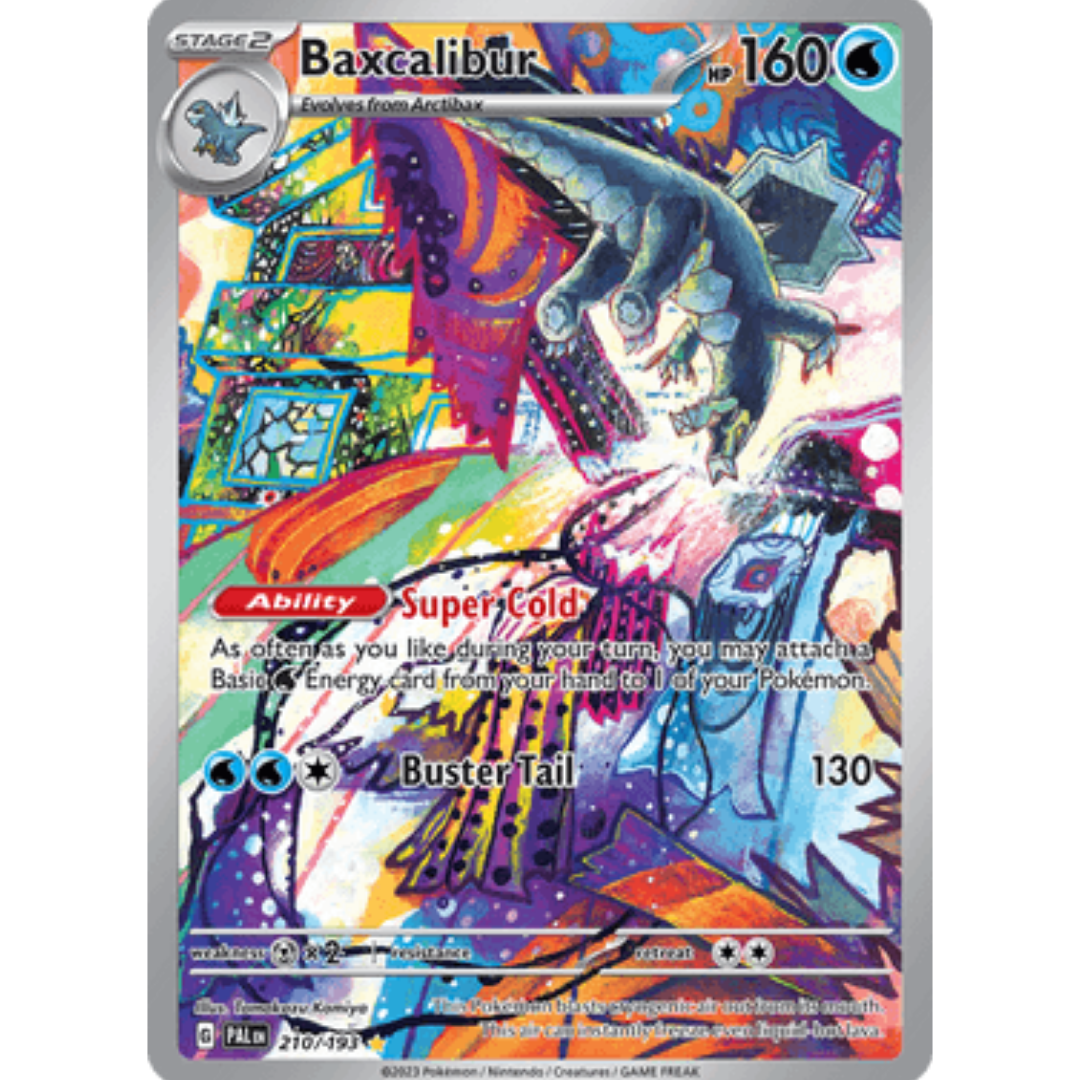 Baxcalibur 210/193 - Holofoil SV02 Paldea Evolved - Illustration Rare