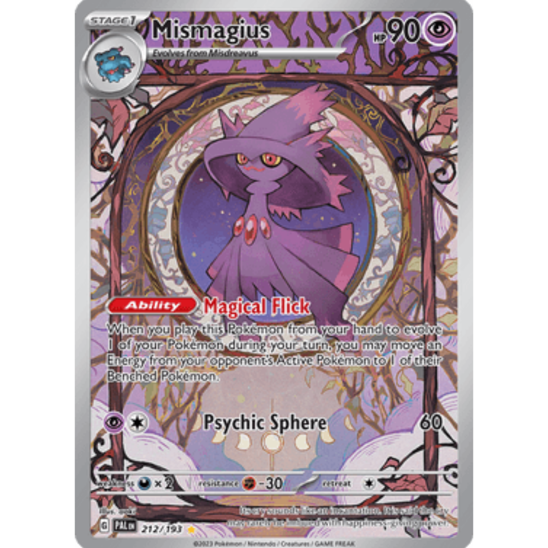 Mismagius 212/193 - Holofoil SV02 Paldea Evolved - Illustration Rare