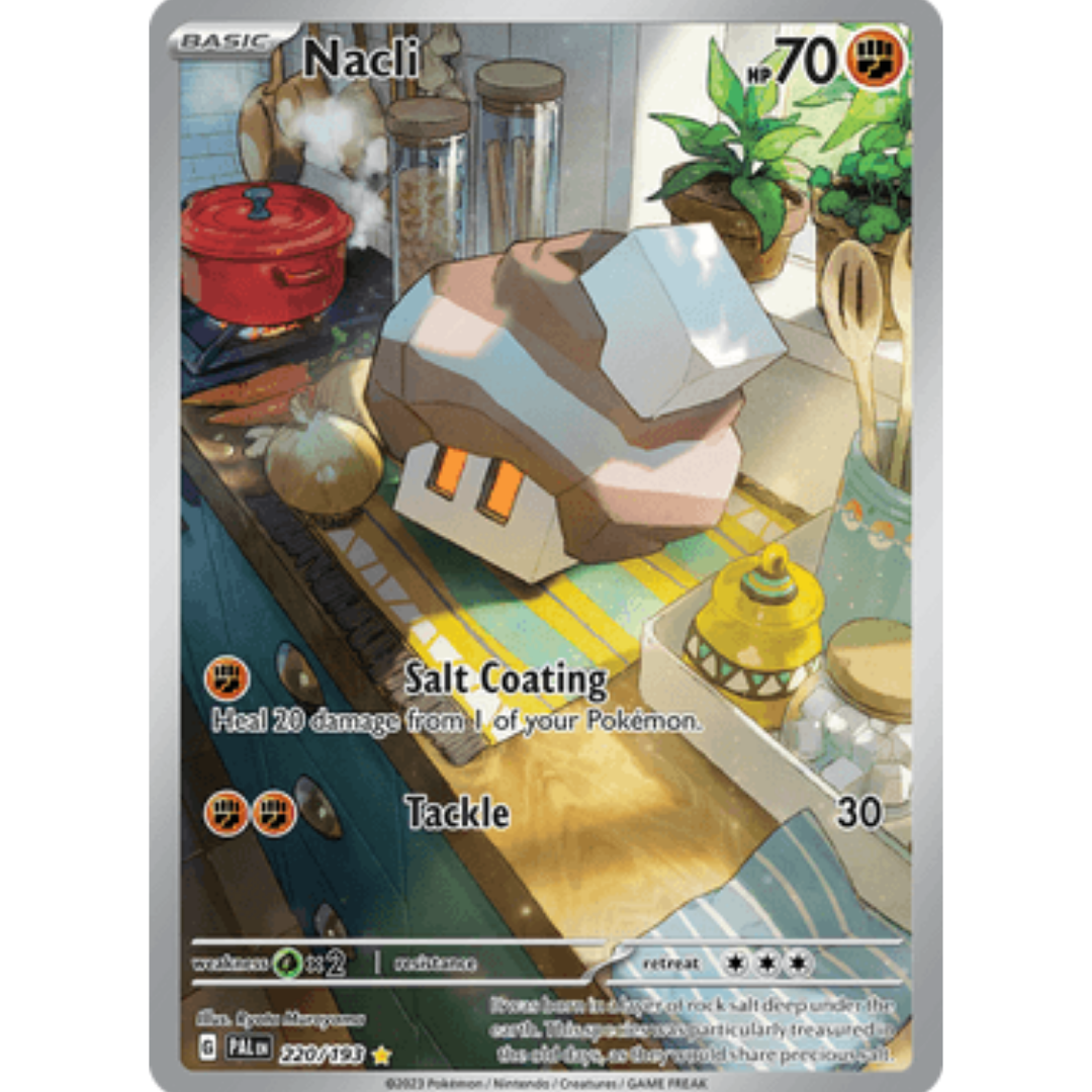 Nacli 220/193 - Holofoil SV02 Paldea Evolved - Illustration Rare