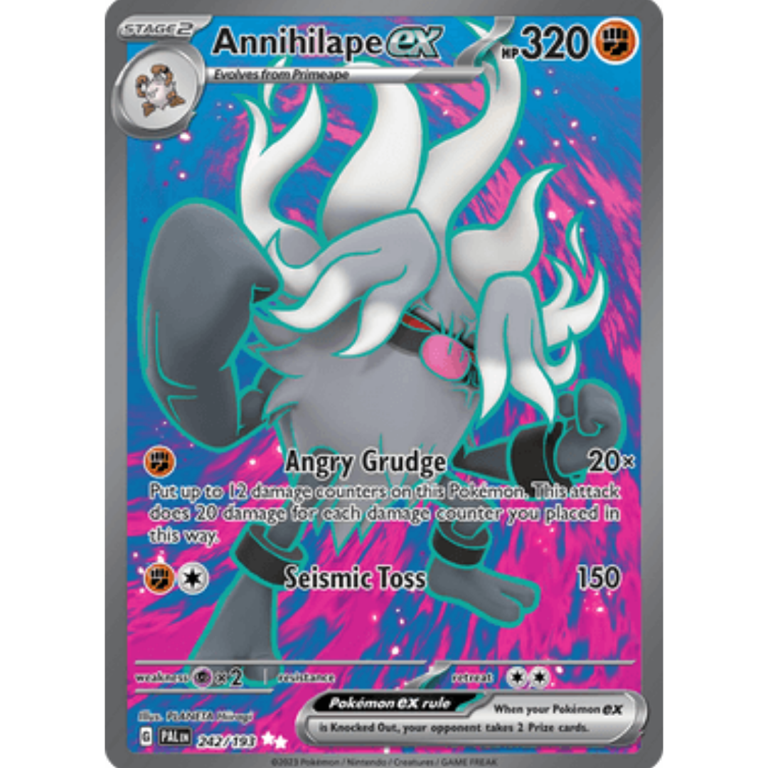 Annihilape ex 242/193 - Holofoil SV02 Paldea Evolved - Ultra Rare