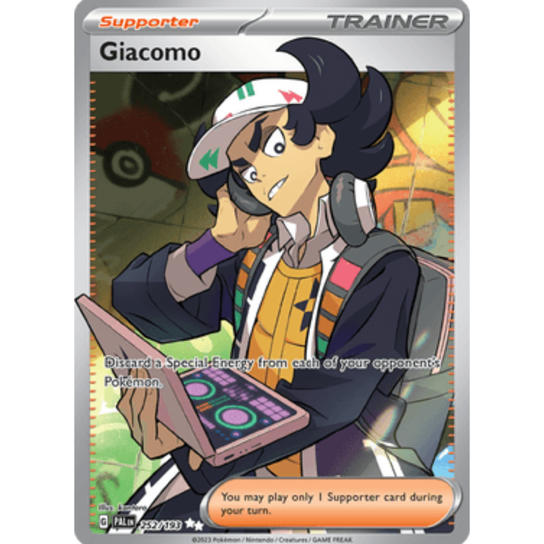 Giacomo 252/193 - Holofoil SV02 Paldea Evolved - Ultra Rare