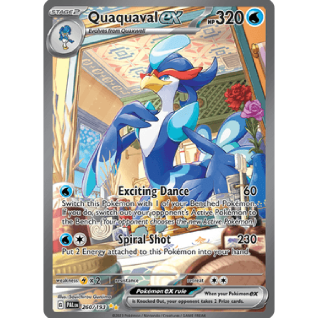 Quaquaval ex 260/193 - Holofoil SV02 Paldea Evolved - Special Illustration Rare