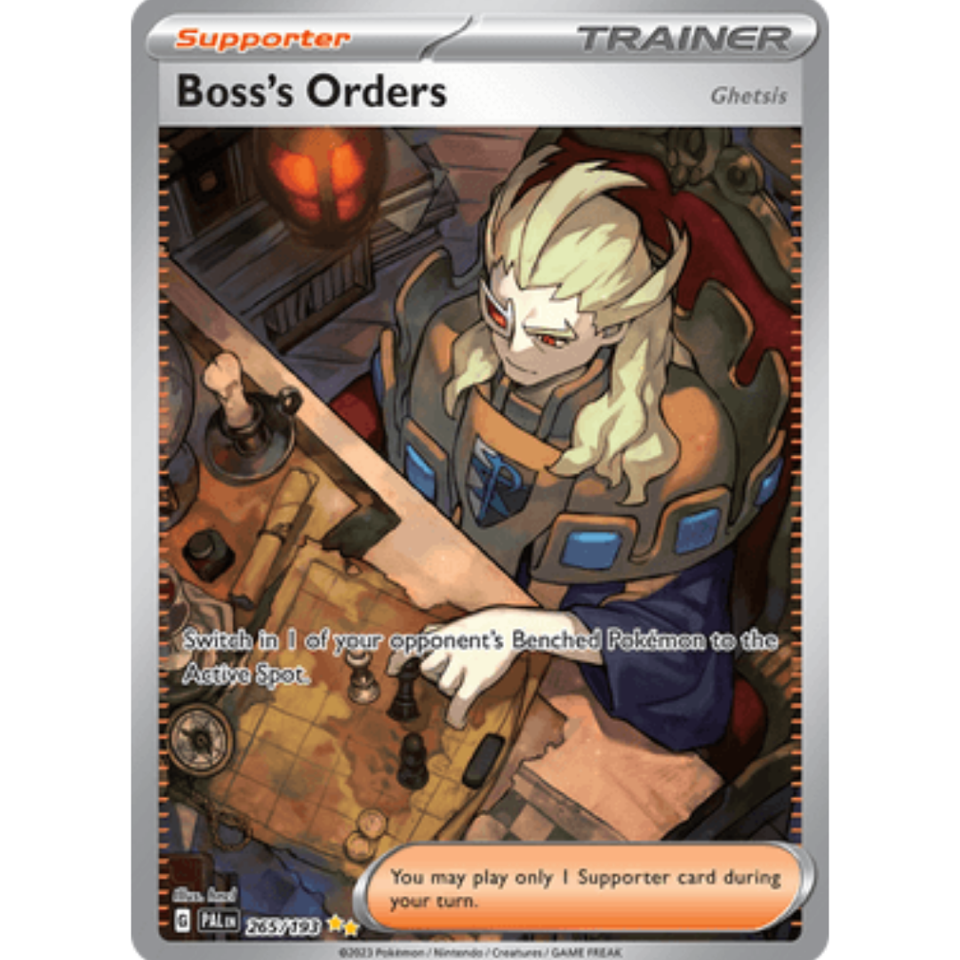Boss's Orders 265/193 - Holofoil SV02 Paldea Evolved - Special Illustration Rare