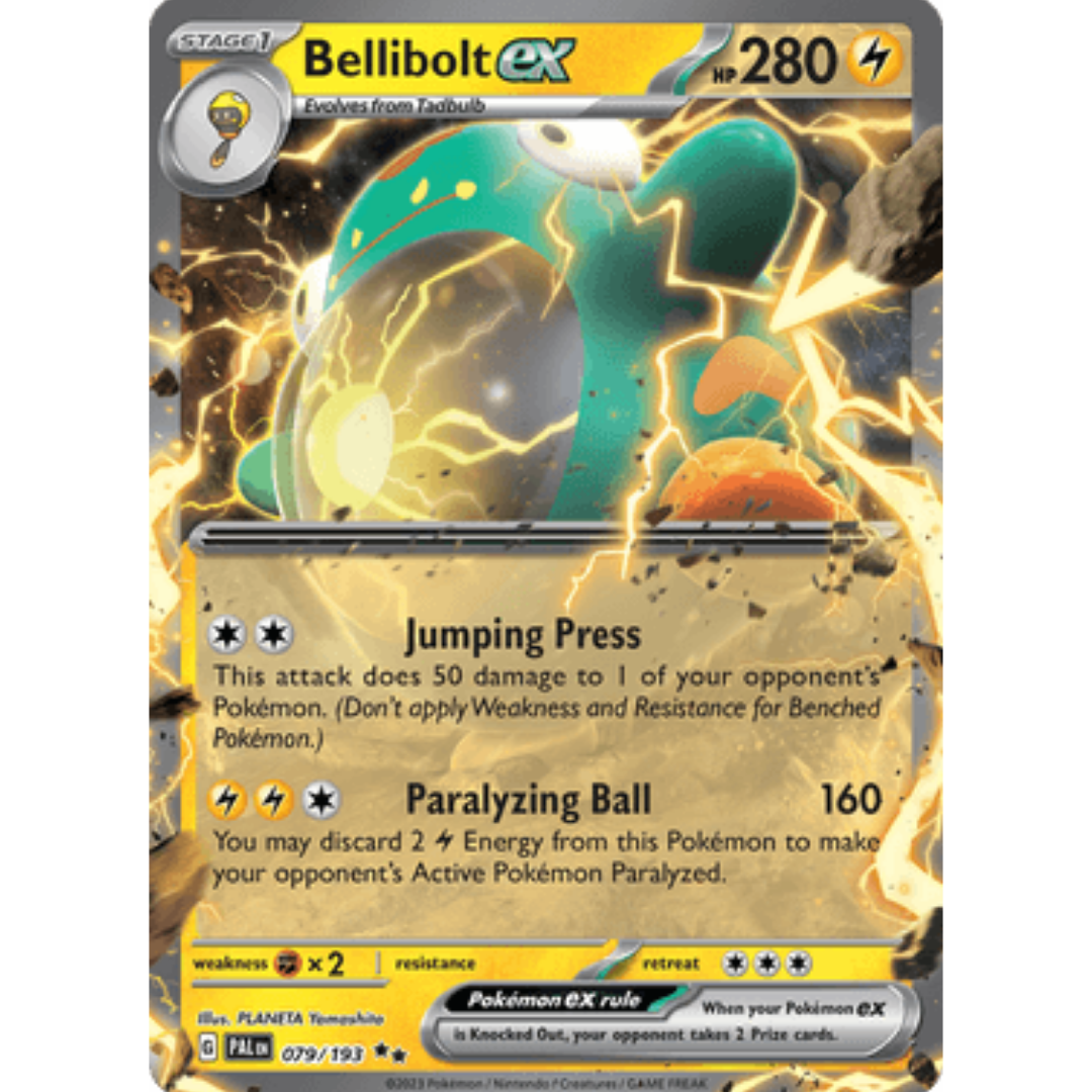 Bellibolt ex 079/193 - Holofoil SV02 Paldea Evolved - Double Rare