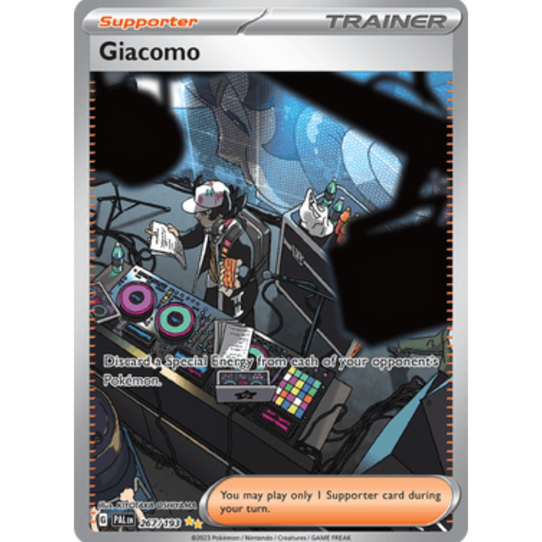 Giacomo 267/193 - Holofoil SV02 Paldea Evolved - Special Illustration Rare