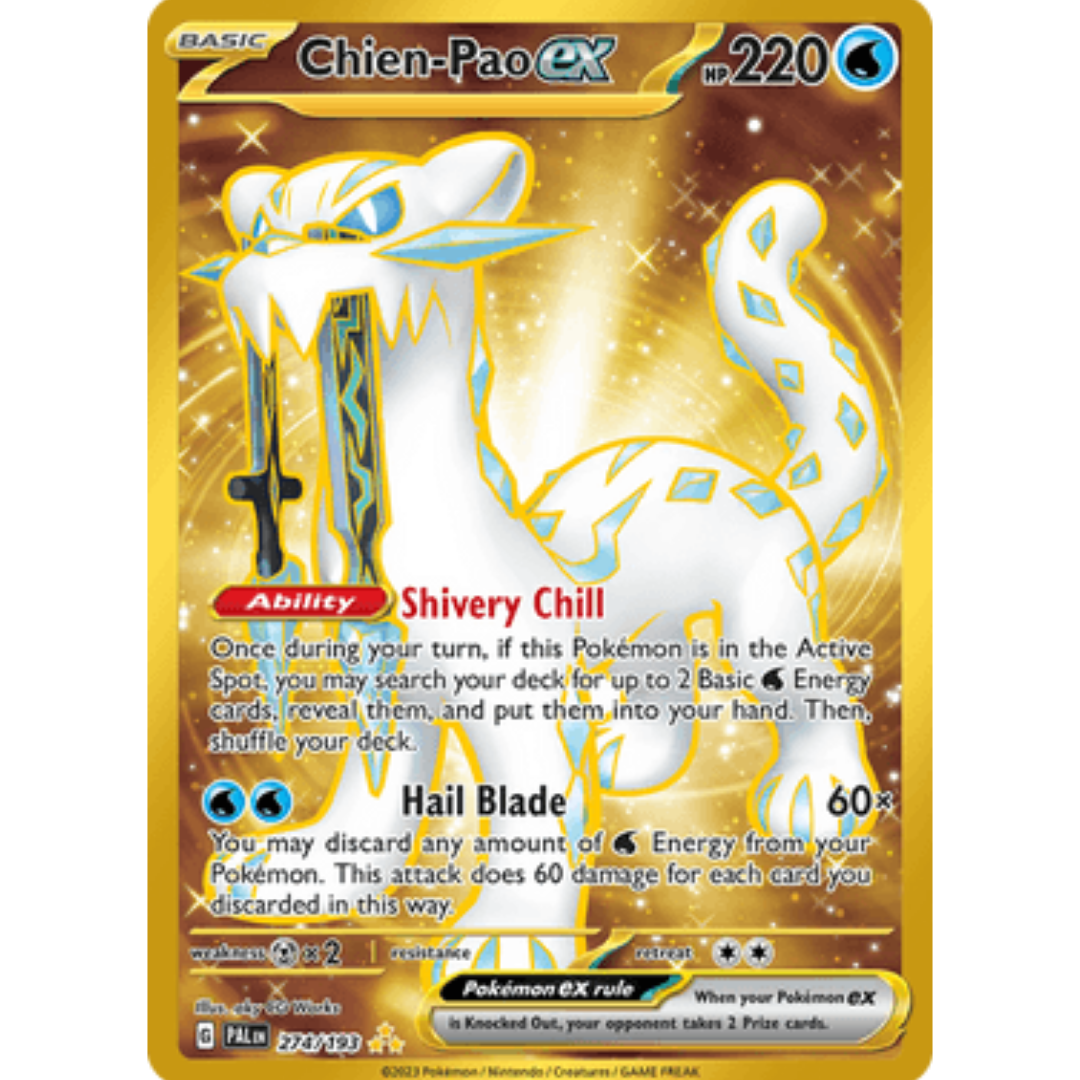 Chien 274/193 - Holofoil SV02 Paldea Evolved - Hyper Rare
