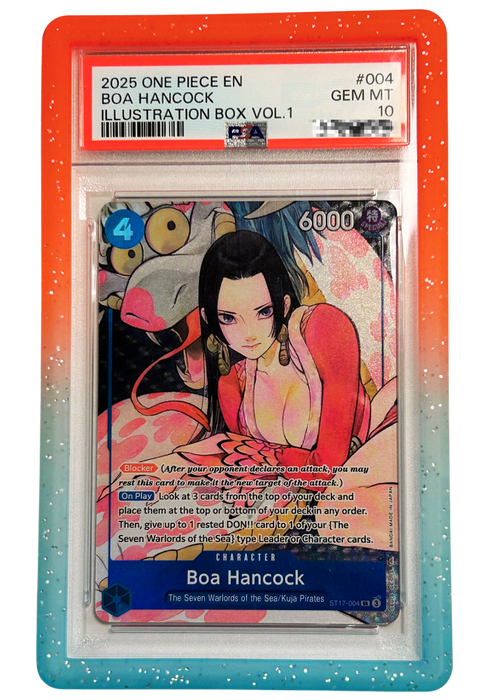 PSA 10 Boa Hancock (ST17-004) Illustration Box Vol.1 Promo