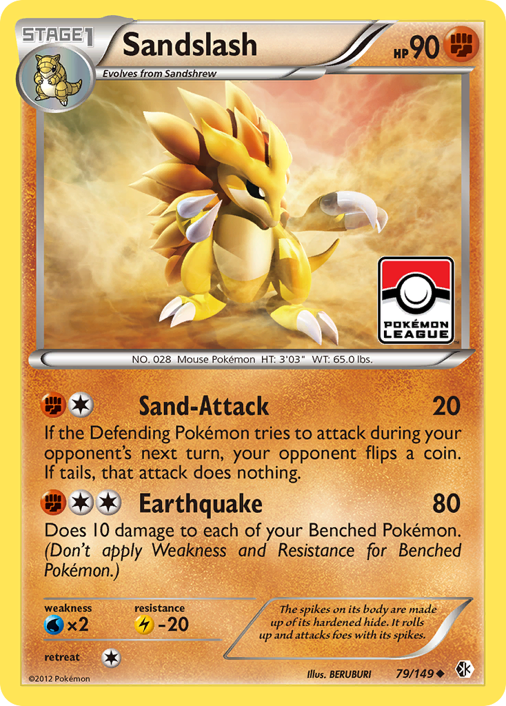 Sandslash  Boundaries Crossed - Uncommon