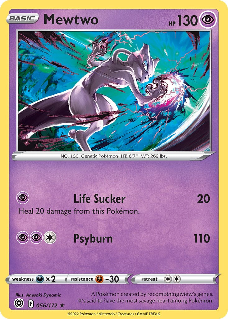 Mewtwo 056/172  - Holofoil Miscellaneous Cards & Products - Promo