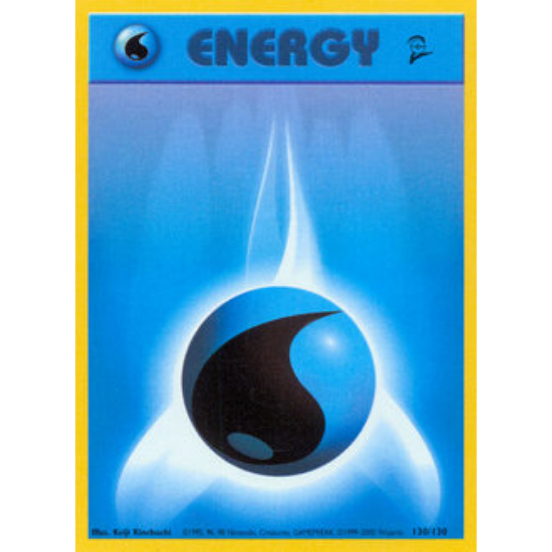 Water Energy 130  Base Set 2 - Common