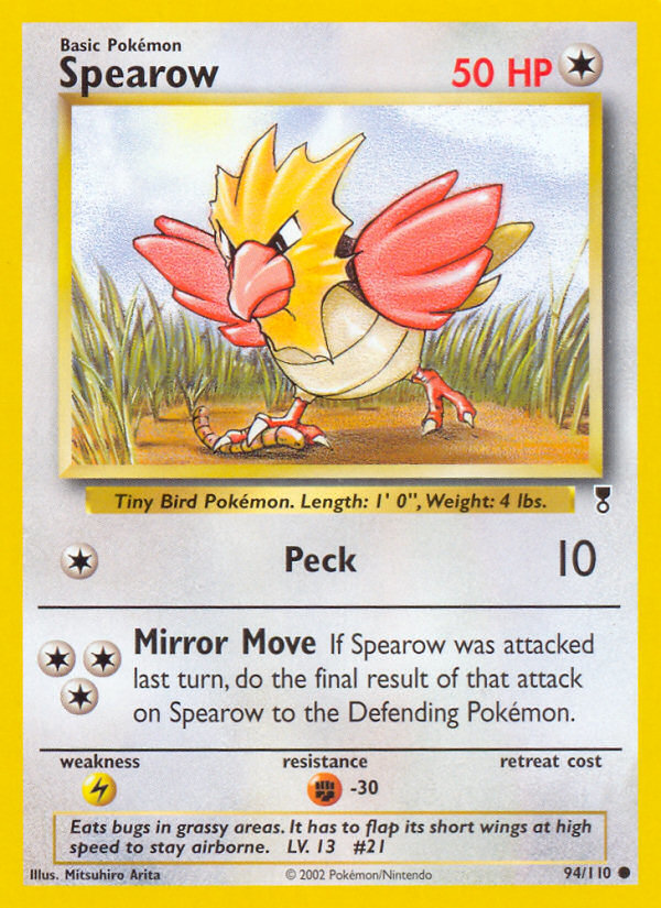 Spearow  Legendary Collection - Common