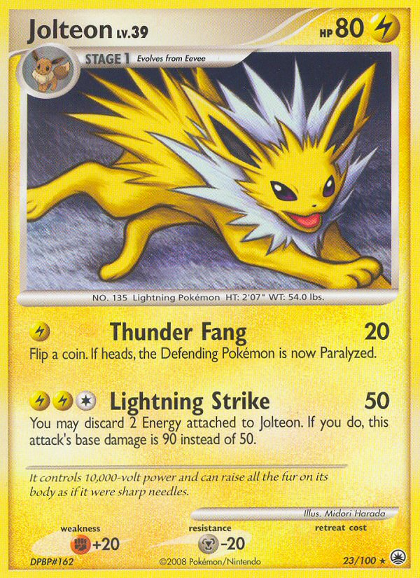 Jolteon/100  Majestic Dawn - Rare