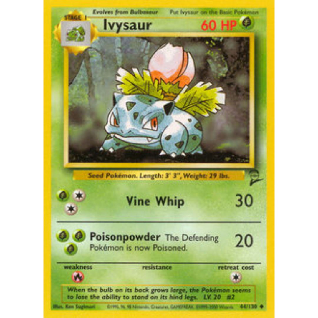 Ivysaur 044  Base Set 2 - Uncommon