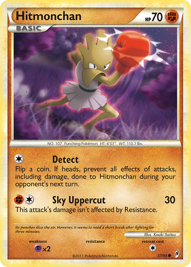 Hitmonchan 057  Call of Legends - Common