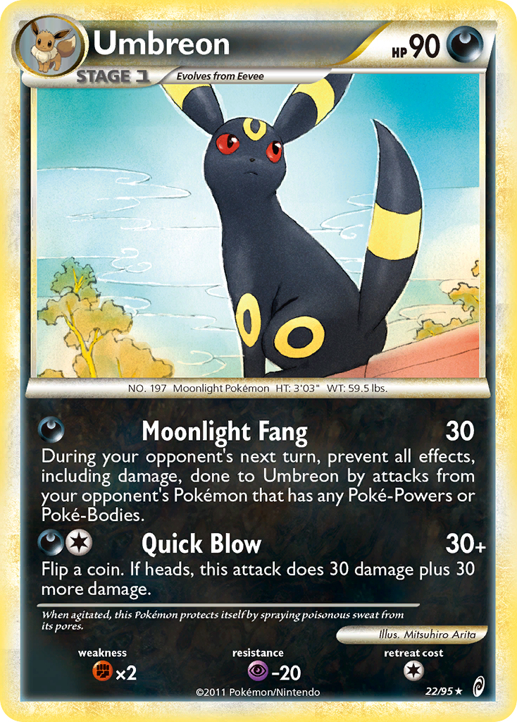 Umbreon  - Holofoil Call of Legends - Holo Rare