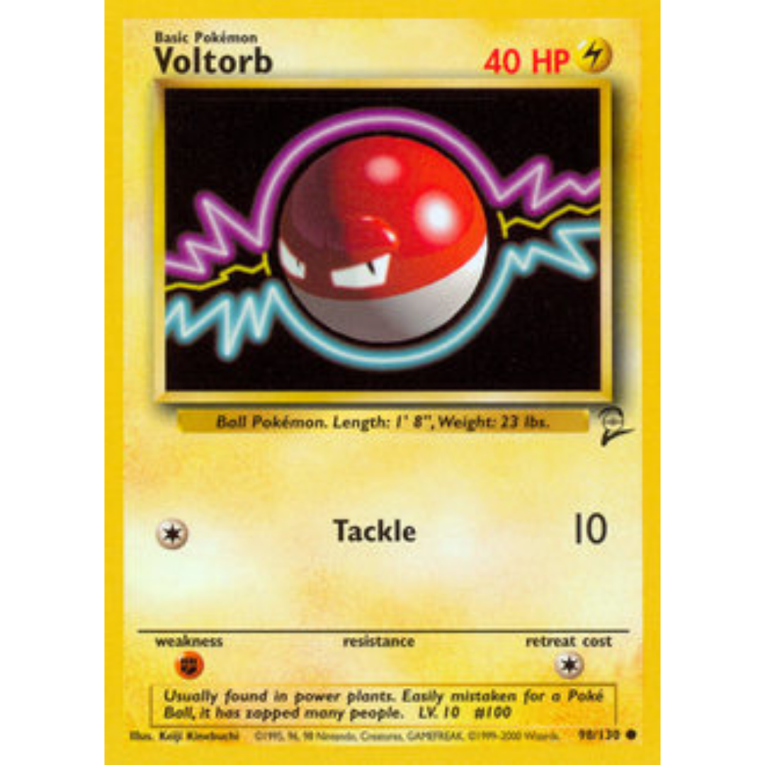 Voltorb 098  Base Set 2 - Common