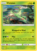 Virizion 008  - Holofoil Shining Legends - Holo Rare