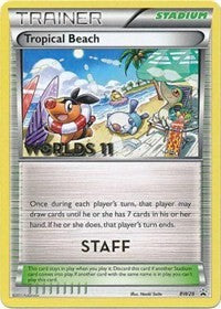 Tropical Beach - BW28 (Worlds 11) [Staff]  Black and White Promos - Promo