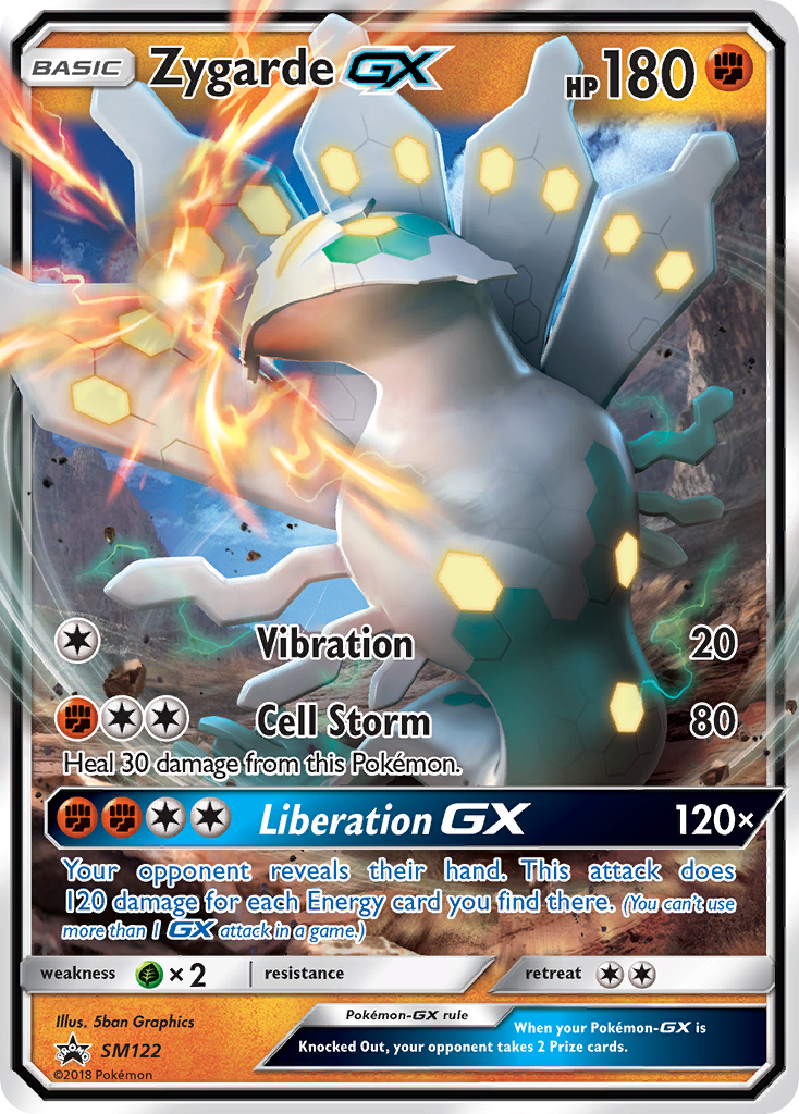 Zygarde GX - SM122  - Holofoil SM Promos - Promo