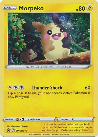 Morpeko SWSH012  - Holofoil SWSH Sword & Shield Promo Cards - Promo