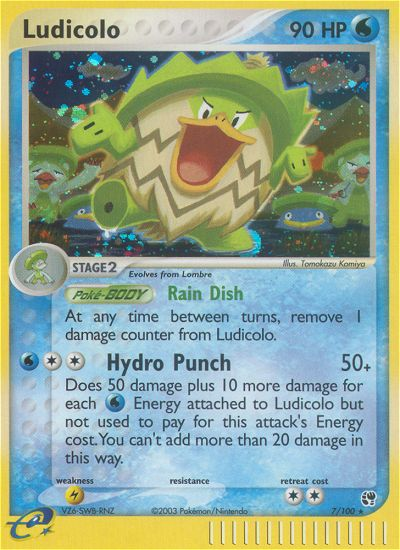 Ludicolo  - Holofoil Sandstorm - Holo Rare