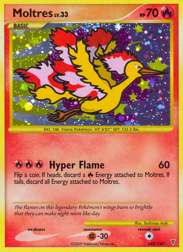 Moltres (149)  - Holofoil Supreme Victors - Secret Rare
