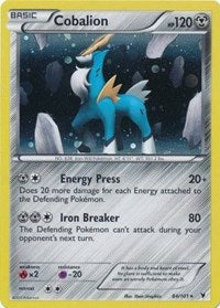 Cobalion - 84/101 (Cosmos Holo)/101  - Holofoil Blister Exclusives - Promo