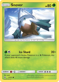 Snover  SM  Forbidden Light - Common