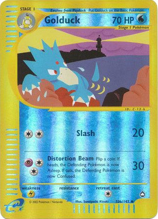 Golduck (50b) 50b  Aquapolis - Uncommon
