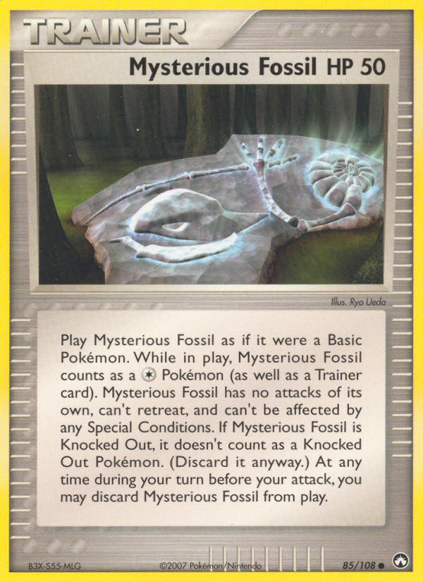 Mysterious Fossil  Power Keepers - Common