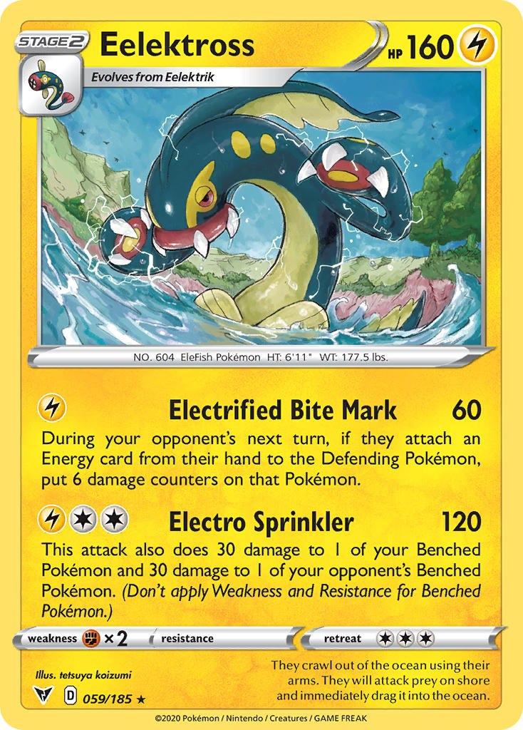 Eelektross 059  SWSH04 Vivid Voltage - Rare