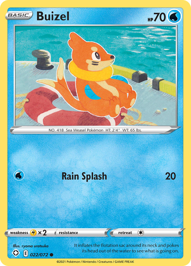Buizel 022  Shining Fates - Common