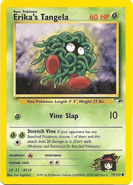 Erika's Tangela 079  - Unlimited Gym Heroes - Common