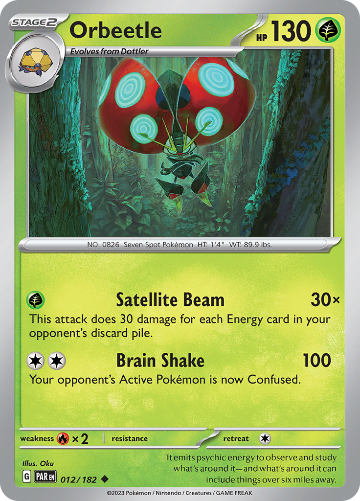 Orbeetle 012  SV04 Paradox Rift - Uncommon