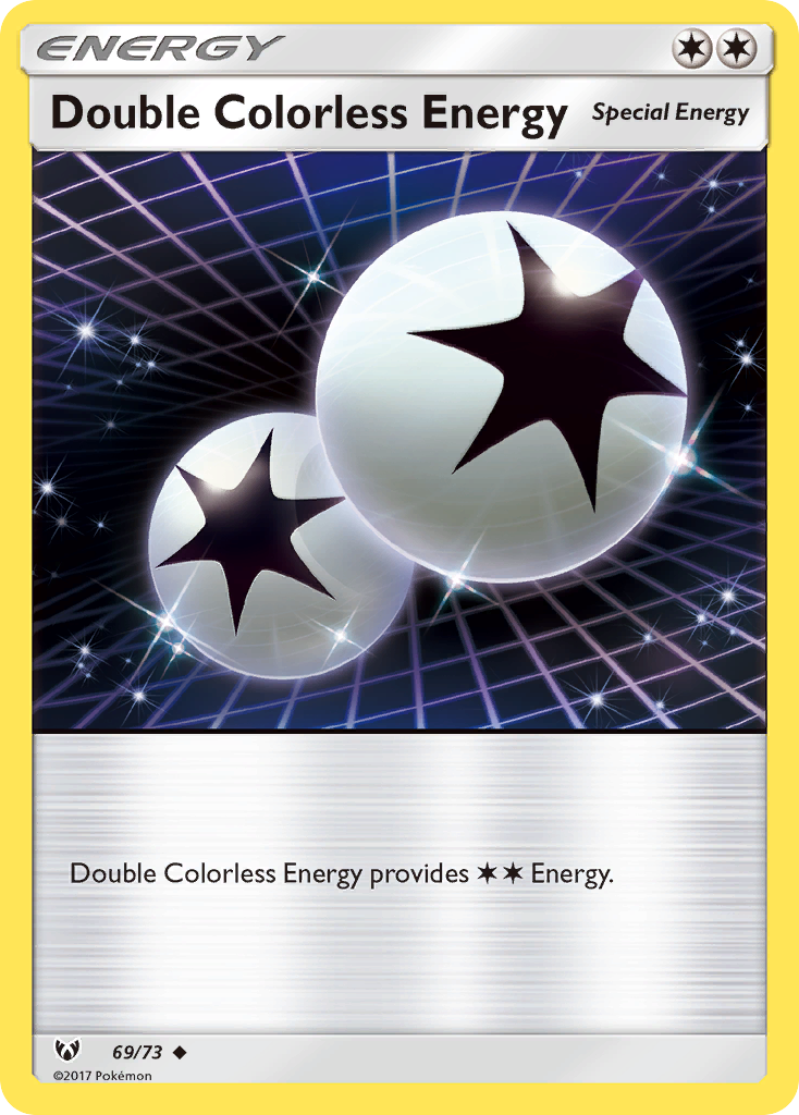 Double Colorless Energy 069  Shining Legends - Uncommon