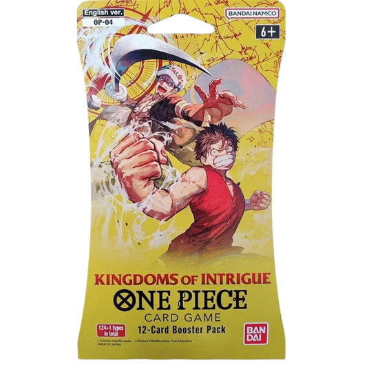 Kingdoms of Intrigue [OP-04] - Sleeved Booster Pack