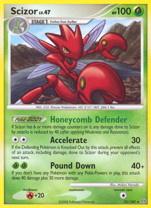 Scizor  Stormfront - Rare