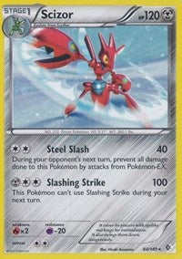 Scizor - 94/149 (Cosmos Holo)/149  - Holofoil Blister Exclusives - Promo