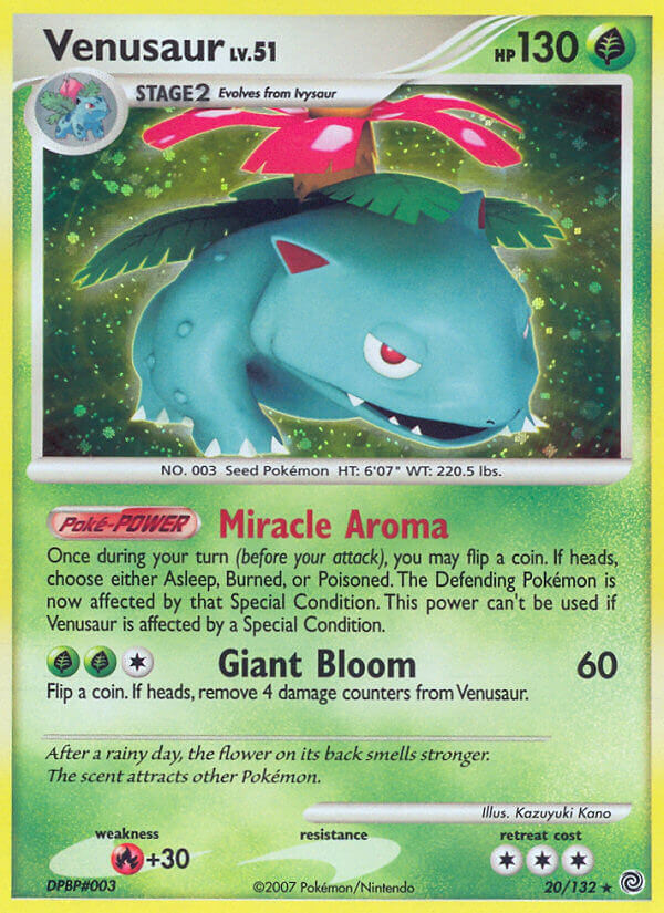 Venusaur (Secret Wonders)/132  Deck Exclusives - Rare