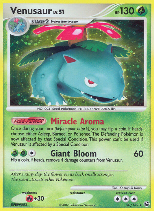 Venusaur (Secret Wonders)/132  Deck Exclusives - Rare