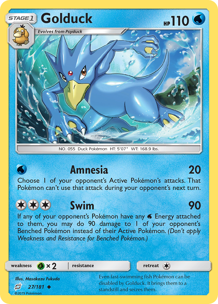 Golduck  SM  Team Up - Uncommon