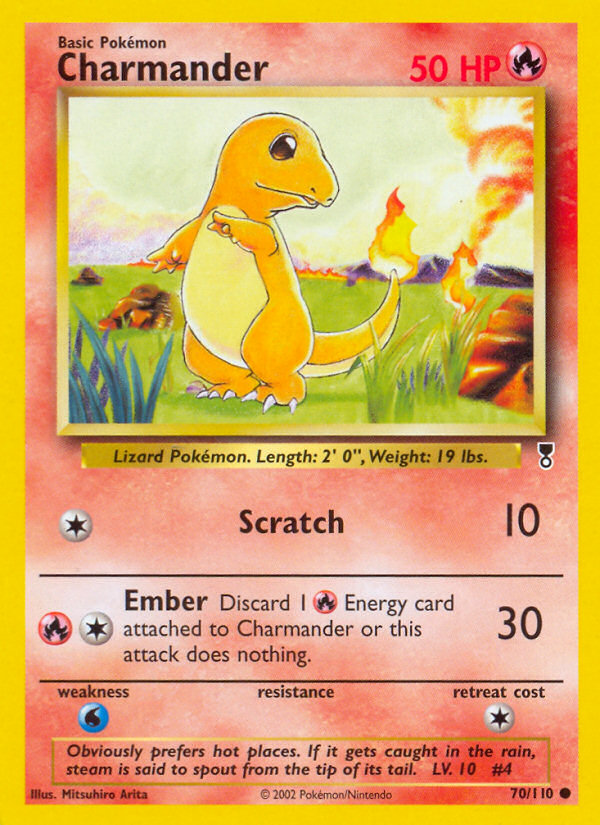 Charmander 070  Legendary Collection - Common