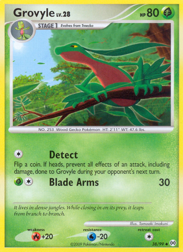 Grovyle (38) 038  Arceus - Uncommon