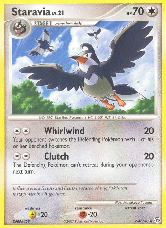 Staravia  Diamond and Pearl - Uncommon