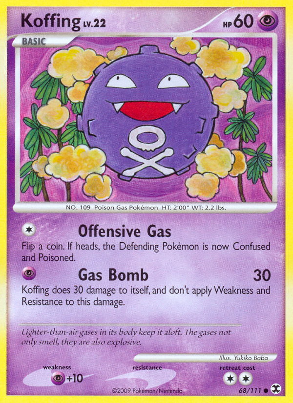 Koffing 068  Rising Rivals - Common
